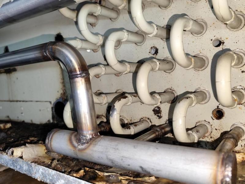 Serpentinas de refrigeração industrial